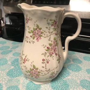 Ironstone “Empress” English China Pitcher- 498 $35 or $30 w/offer